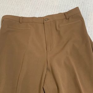 EUC Rafaella size 12 caramel brown dress pants